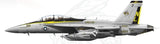 T-One Models 1/4.3 F18F Super Hornet 4.25M (13.94Feet)