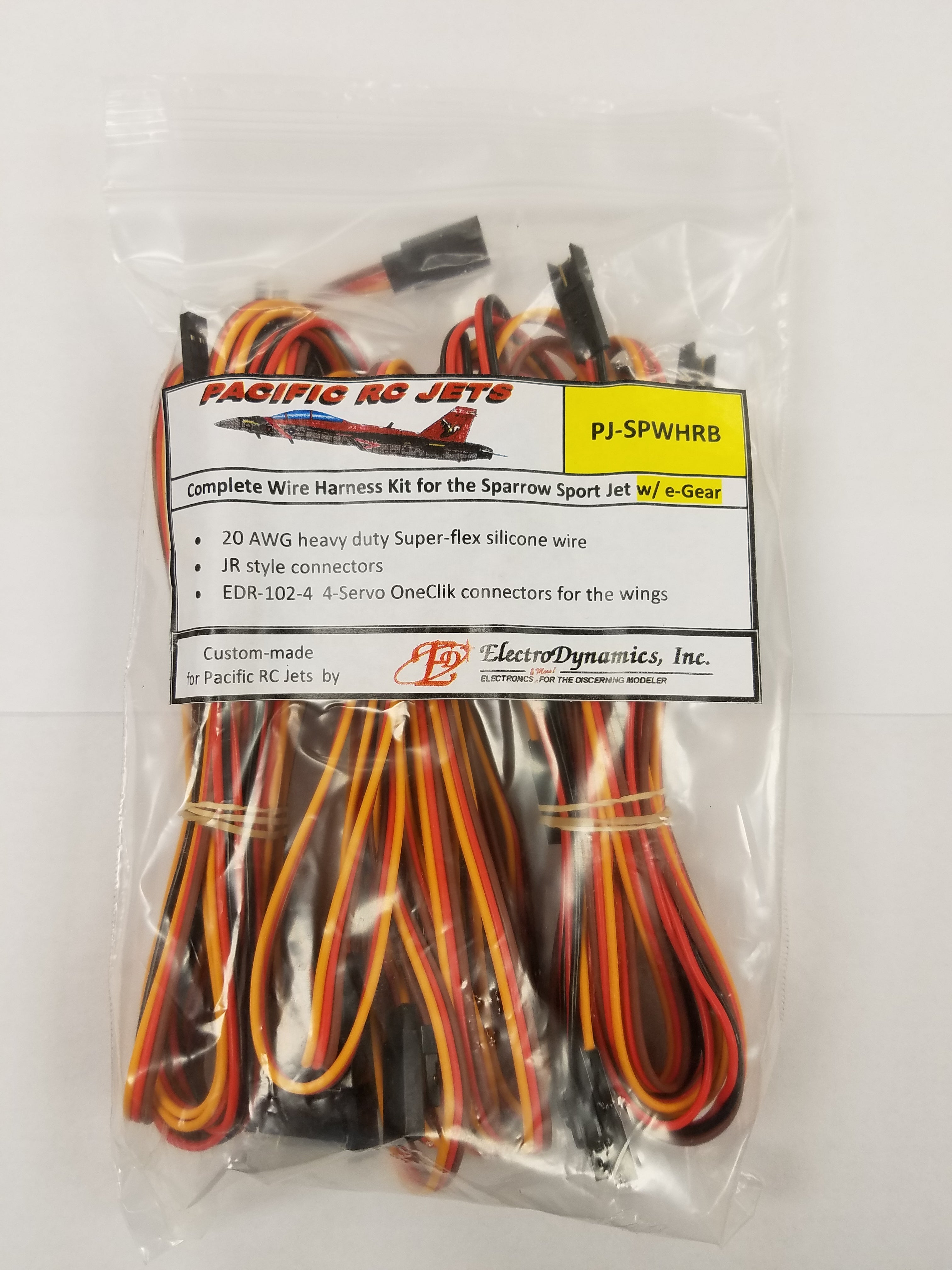 Sparrow (E-Gear) Servo Harness Kit