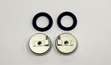 T-1 Brake hub set with O-Rings pair