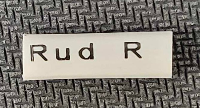Servo Wire Labels