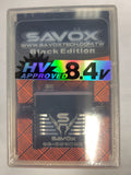 Savox SB-2290SG Black Edition Monster Torque Brushless Steel Gear High Voltage Servo.