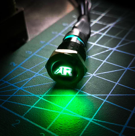 AR Push Button Switch Actuator with LED