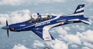 Blue/White PC-21 Ready to Ship