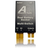 AR Dual Battery Backer Multi-Switch