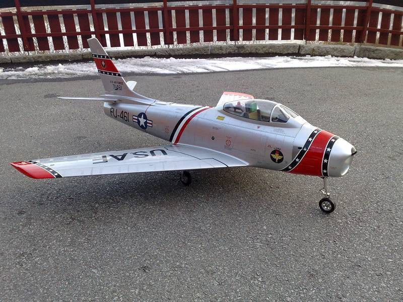飛行機模型 X-Treme Jets F-86 1:6 1/2 scale ARTF Combo | Pacific RC Jets