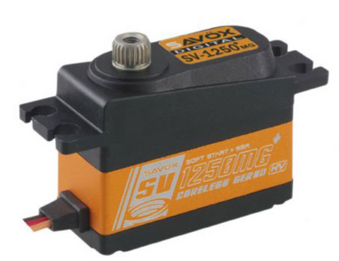(8) Pack Savox Servo 1250MPG HV Mini Servo