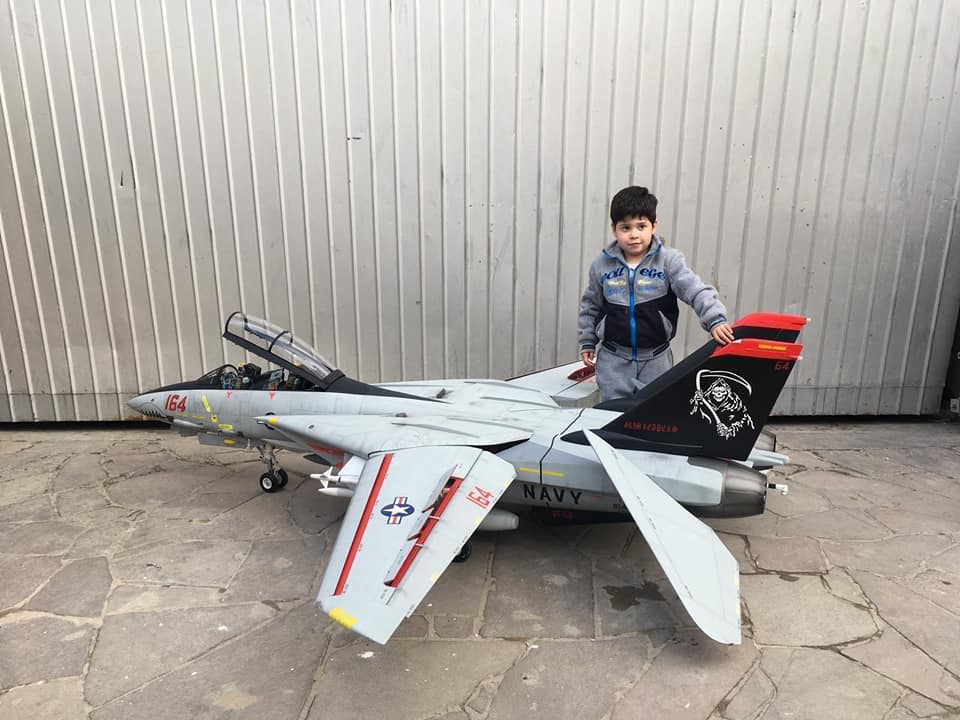 Skymaster Large F-14XL 1: 5.5 Scale ARF Plus Pro | Pacific RC Jets