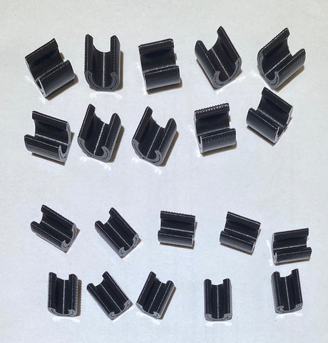 Fuel line Retaining Clips. 6mm & 4mm (10 pcs ea)