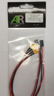 XT30 Male to JR Male Plug 2 per pack