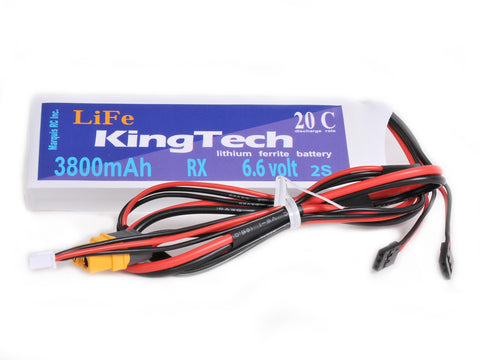 6.6v Life Receiver Packs 2100/3800