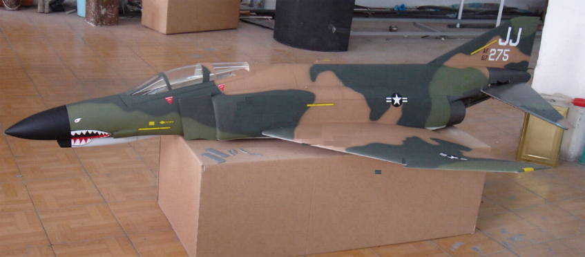 X-Treme Jets F-4 1/9.5 Scale ARTF Combo | Pacific RC Jets