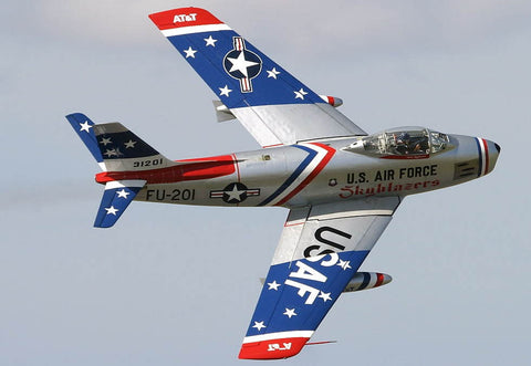 X-Treme Jets F-86 1:6 1/2 scale ARTF Combo