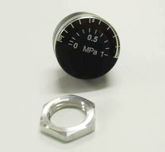 PRCJ Sing Air Gauge W/Metal Retaining Nut